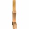 Ekena Millwork Davenport Rough Sawn Timber Gable Bracket, Western Red Cedar, 108"W x 36"H x 4"D x 4"F, 8/12 Pitch GBW108X36X0404DAV00RWR - alternate 4